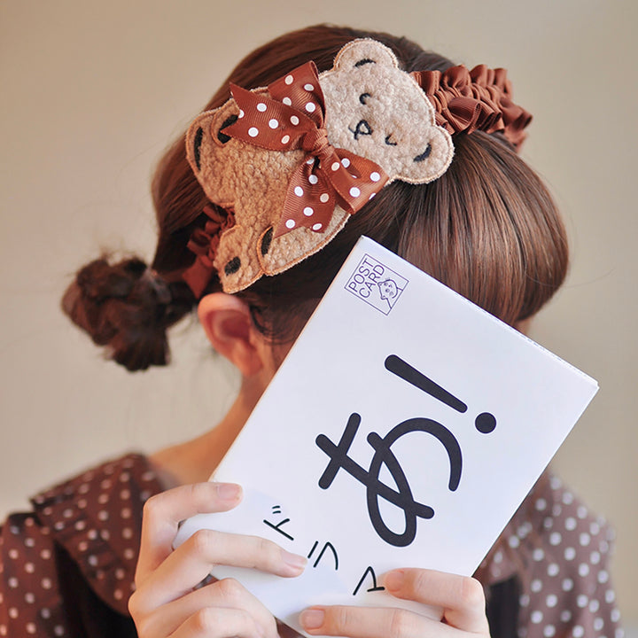 Lolita Bowknot Bear Hair Band