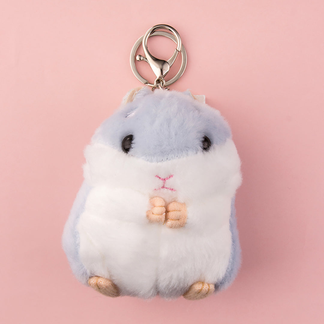 Kawaii Hamster Plush Keychain