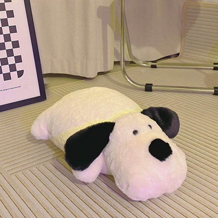 Lazy Snoozing Dog Plush Toy