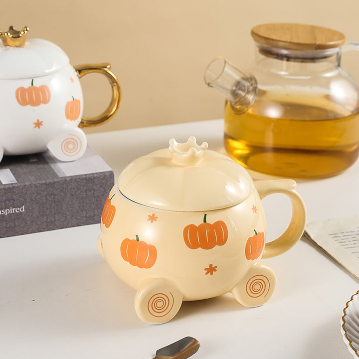 Pumpkin Crown Theme Mug