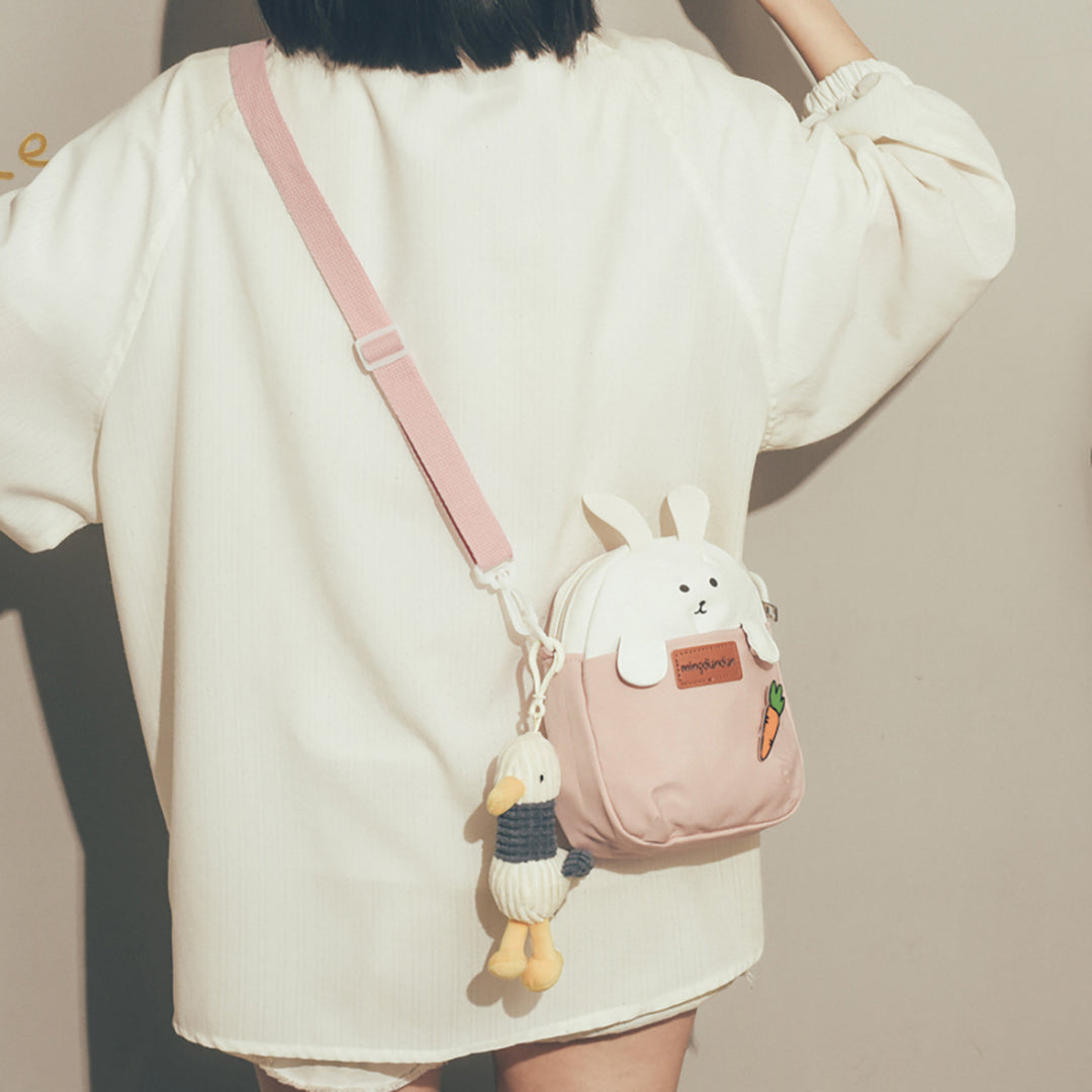 Rabbit Themed Mini Shoulder Bag