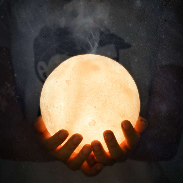 Lunar Moon Night Lamp Humidifier