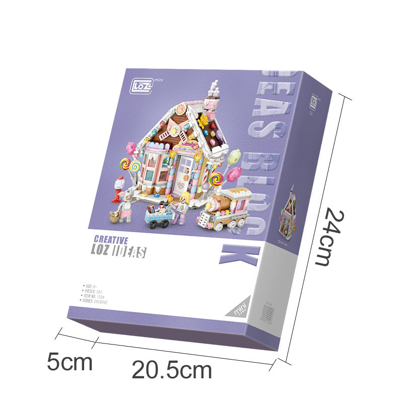 Candy Building Block House
