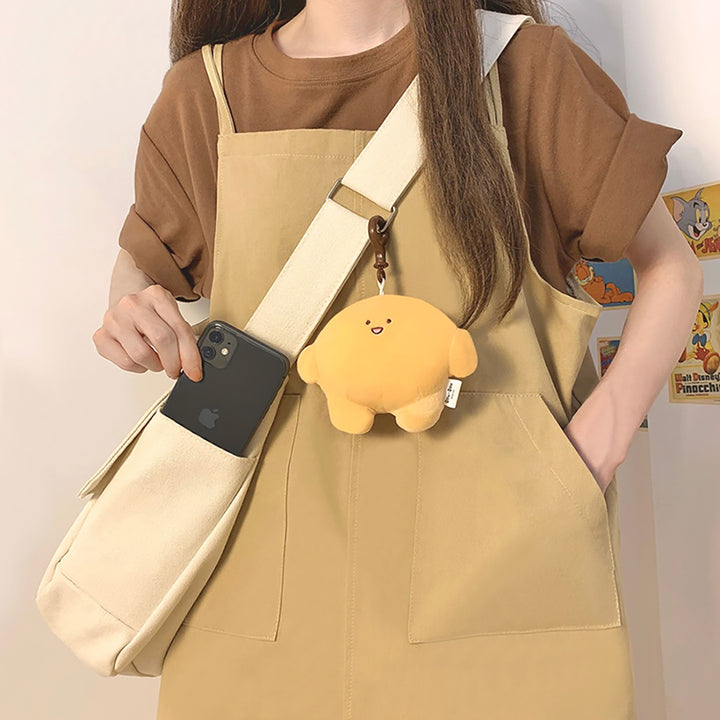 Japanese Style Canvas Crossbody Bag