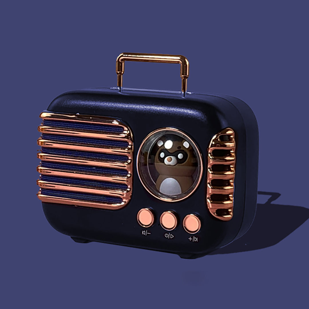 Retro Radio Look Bluetooth Speaker