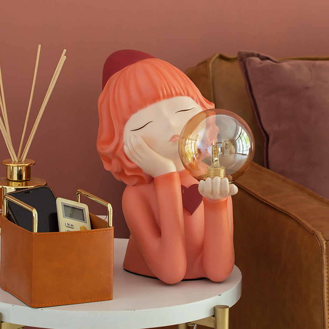 Cute Girl Lamp