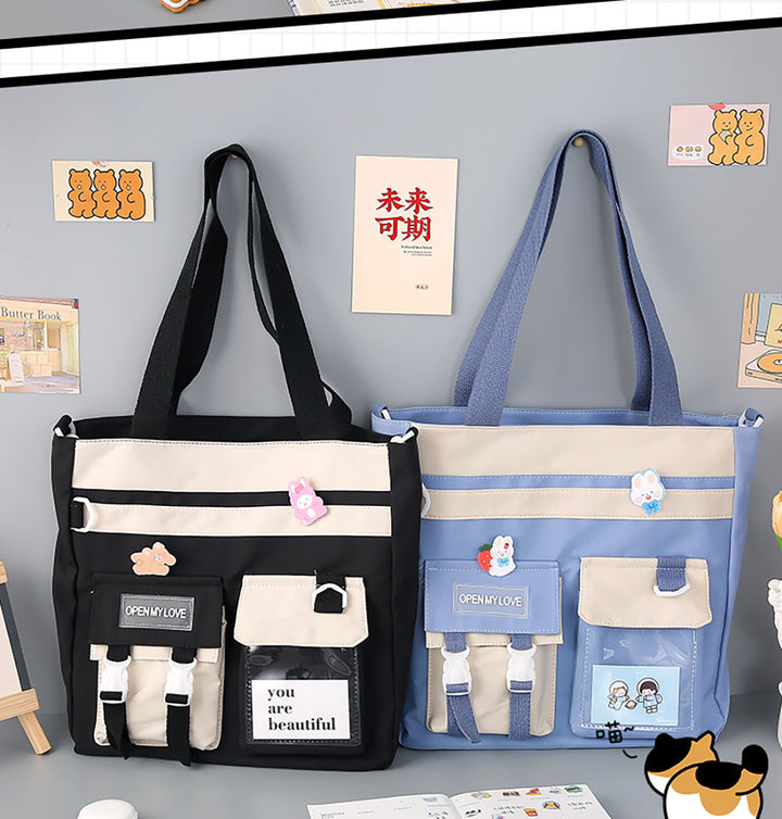 Japanese College Style Tog Bag
