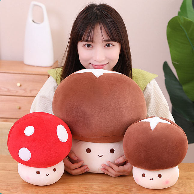Cute Mushroom Plush Toy
