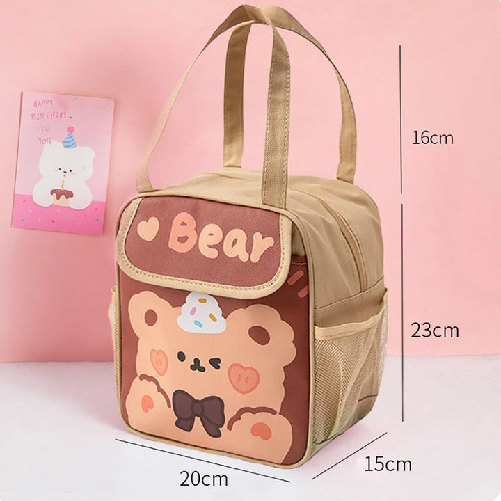 Cute Cartoon Animal Lunch Bag