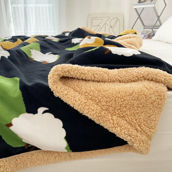 Sheep Soft Velvet Blanket