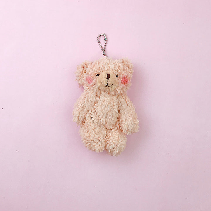 Fluffy Bear Keychain