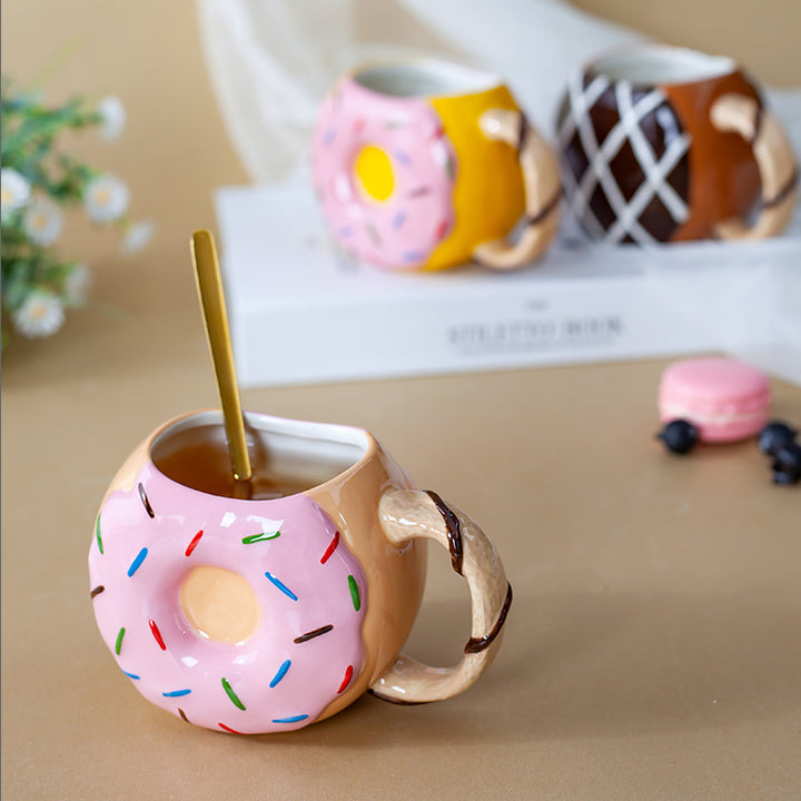 Donut Ceramic Cup