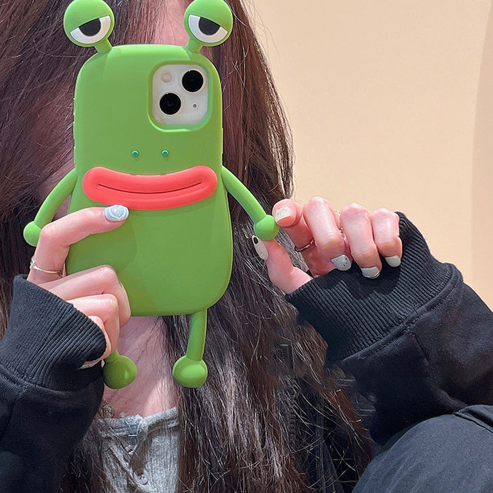 Funny Frog iPhone Case