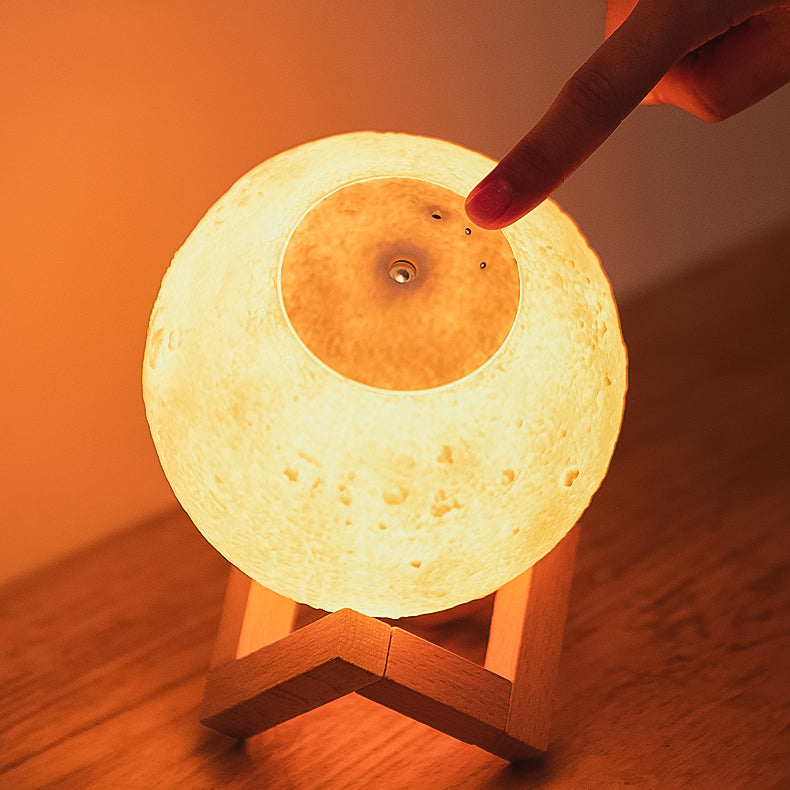 Lunar Moon Night Lamp Humidifier