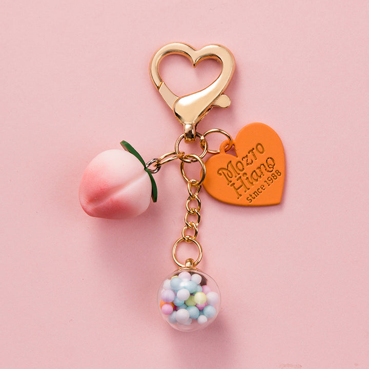 Sweet Peach Keychain