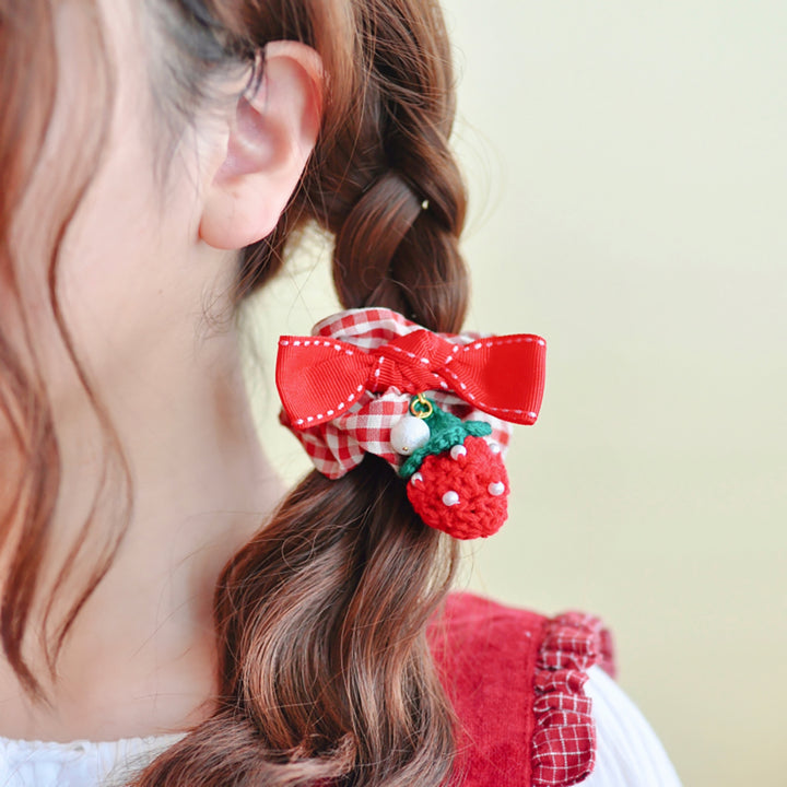 Cute Sunflower Hair Scrunchies