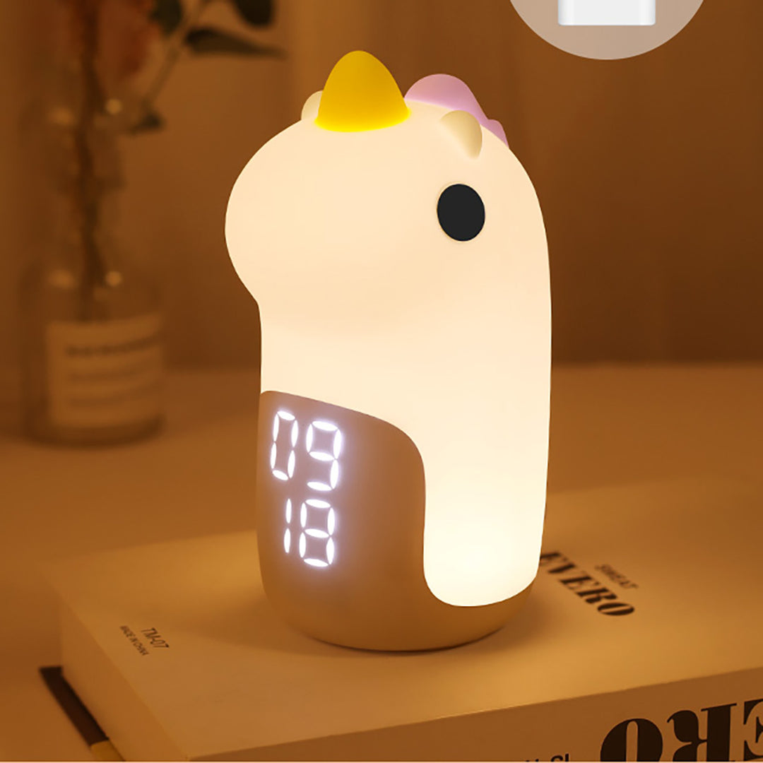 Unicorn Clock and Night Light