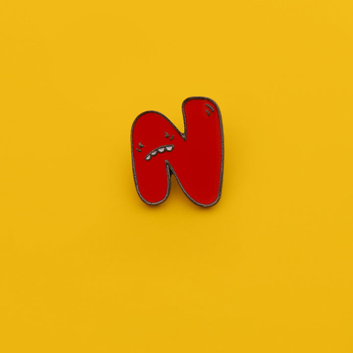 Cute Alphabet Letters Mini Pins