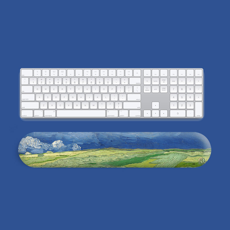Oil Painting Mousepad Bracer and Keyboard Wrist Rest
