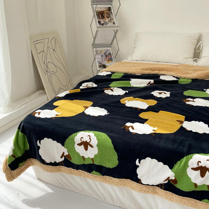 Sheep Soft Velvet Blanket