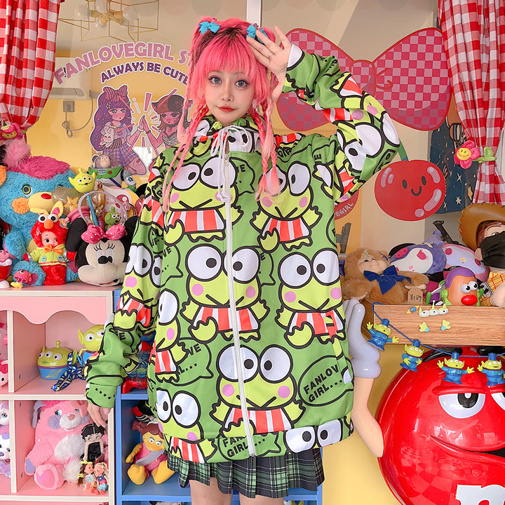 Harajuku Frog Coat