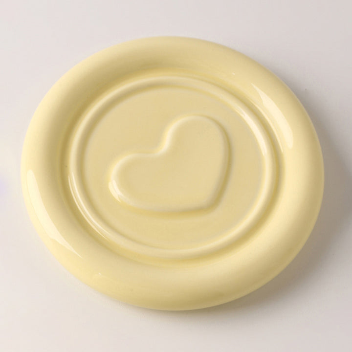 Heart-Shaped Cup and Plate