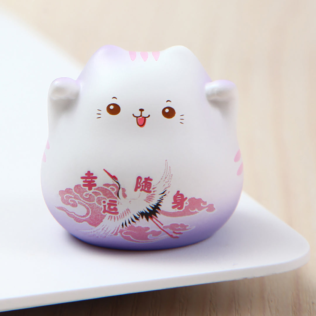 Cute Japanese Lucky Cat Mini Ornaments 4pcs/set