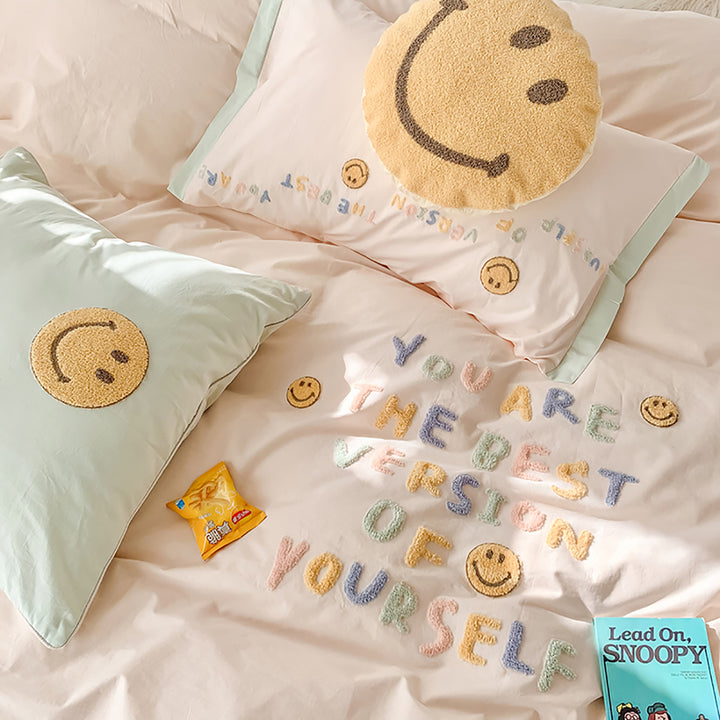 Best Of You Smiley Premium Bedding Set