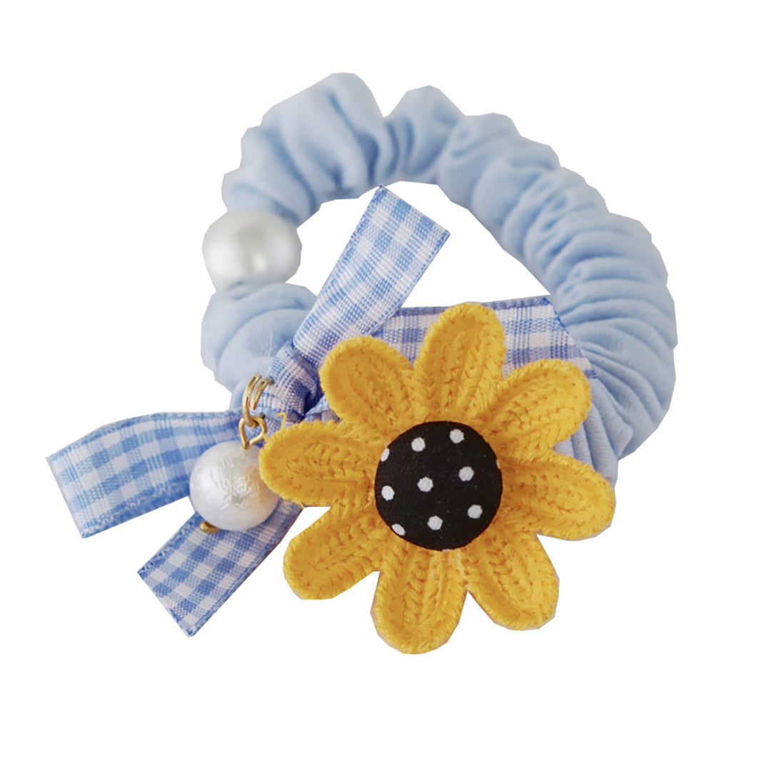 Cute Sunflower Hair Scrunchies