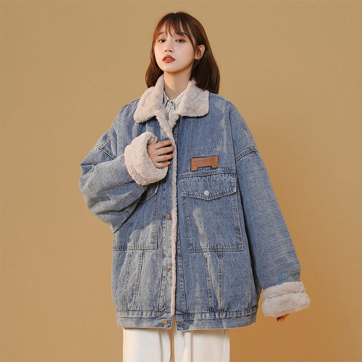 Street Denim Thick Cotton Jacket