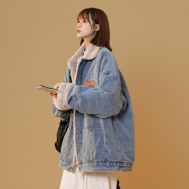 Street Denim Thick Cotton Jacket