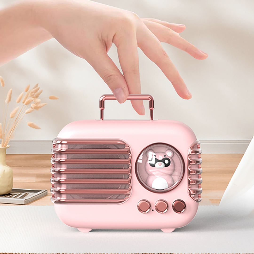 Retro Radio Look Bluetooth Speaker