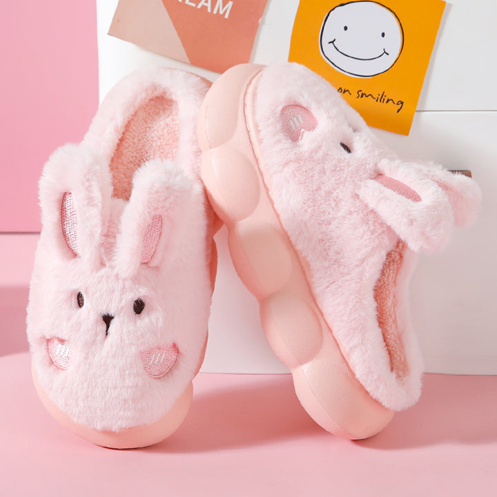 Cute Rabbit Plush Slipper