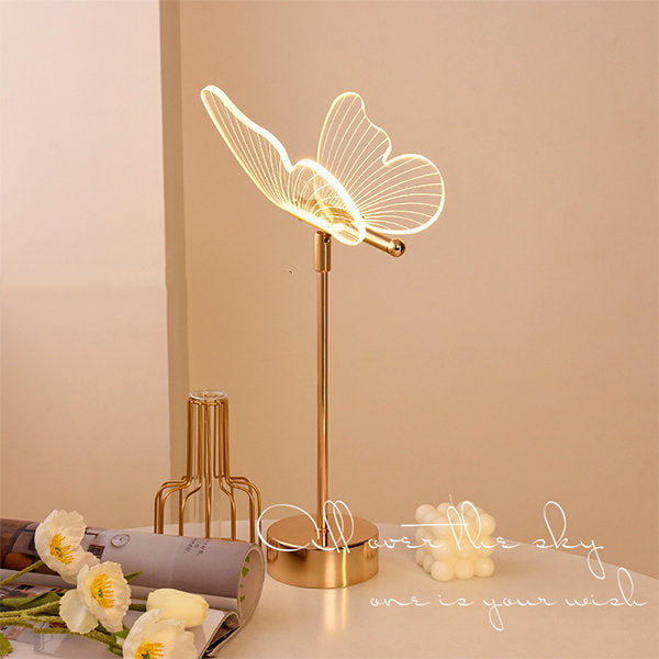 Pretty Butterfly Table Lamp