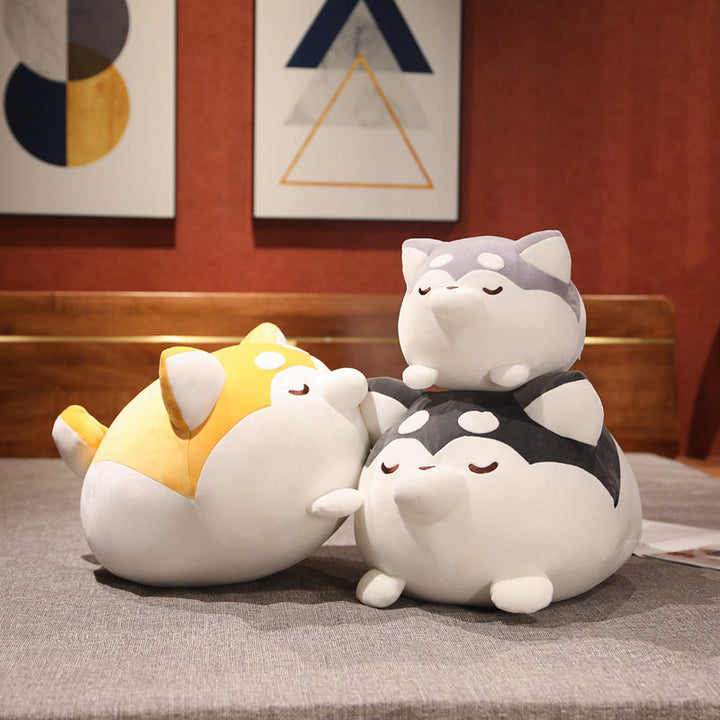 Lovely Fat Shiba Inu Corgi Dog Plush Toys