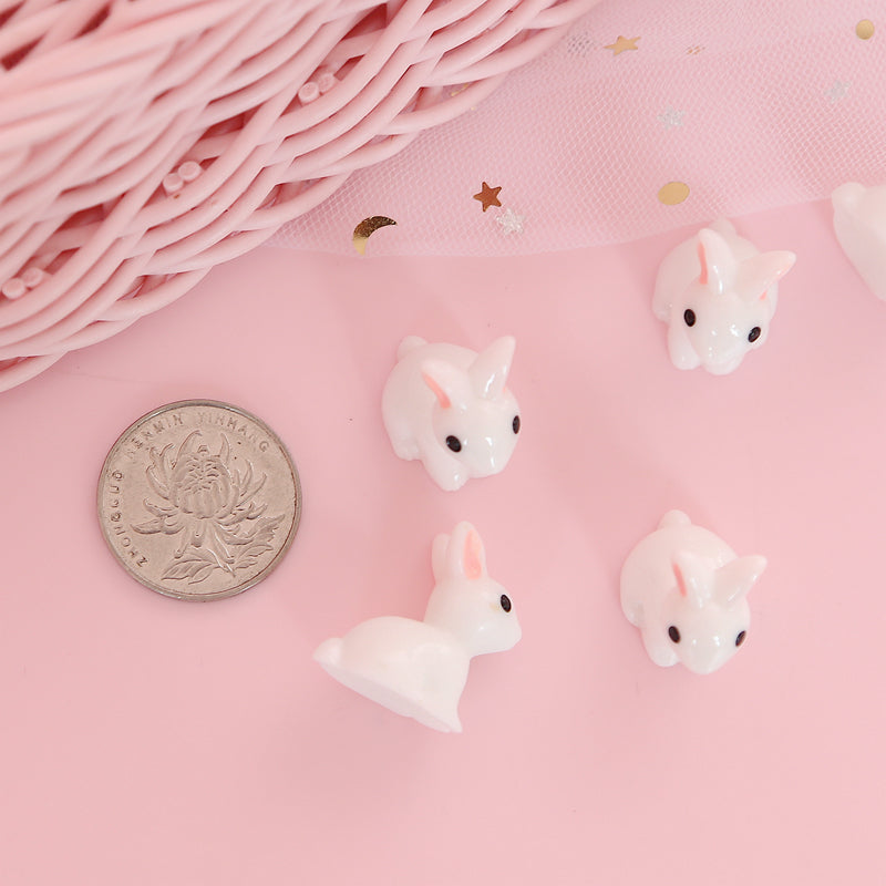 Cute Mini Bunny Decoration 10pcs/set