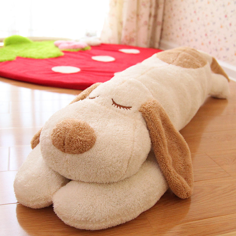 Lazy Bernard Dog Jumbo Plush Pillow