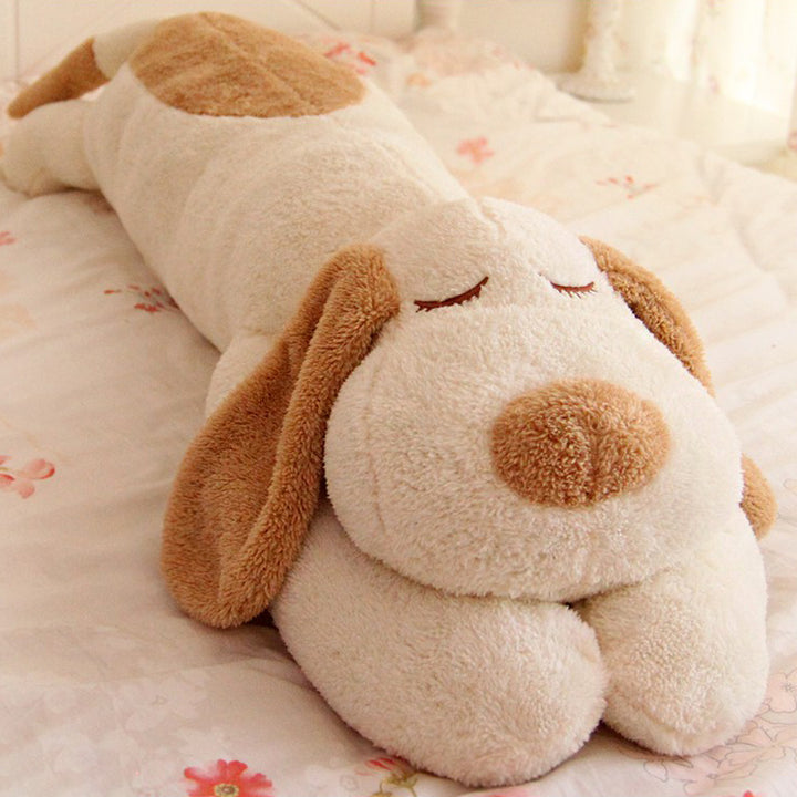 Lazy Bernard Dog Jumbo Plush Pillow