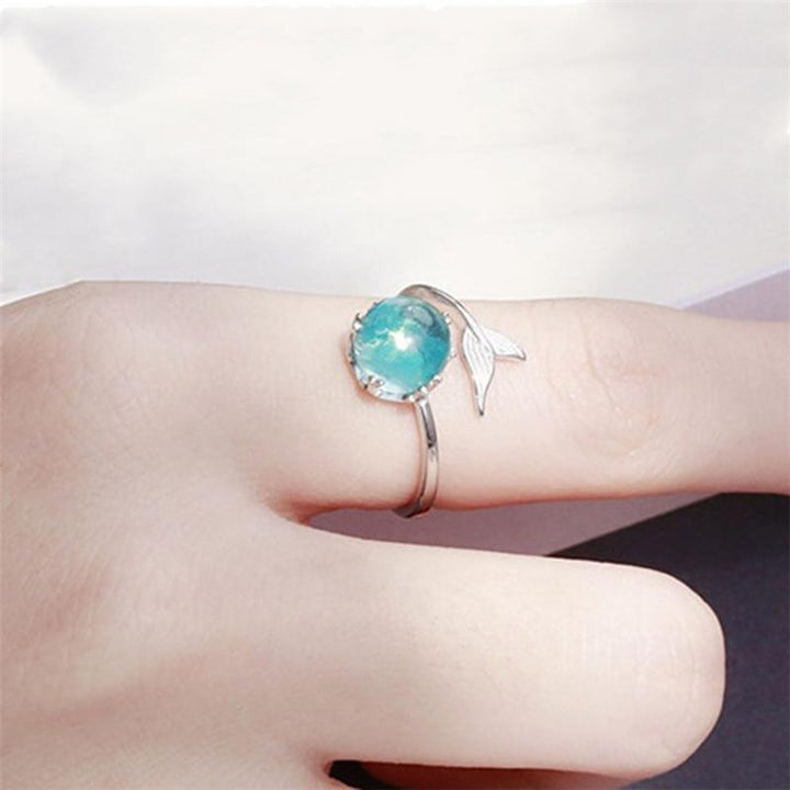 Blue Mermaid Ring