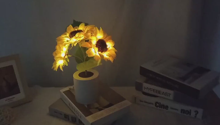 LED Sunflower Lamp
