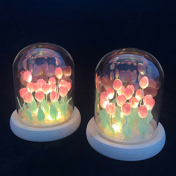 Romantic Tulip Night Light-Decorative Light