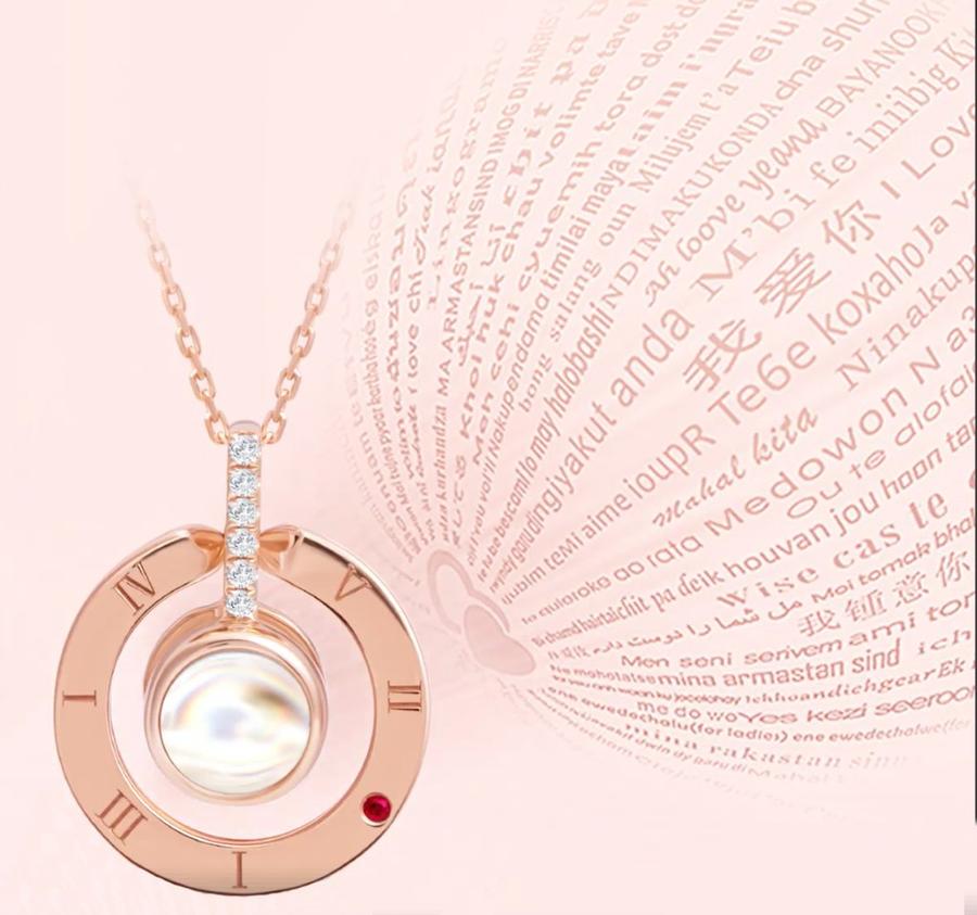 "I LOVE YOU" Necklace - juwas.com online store
