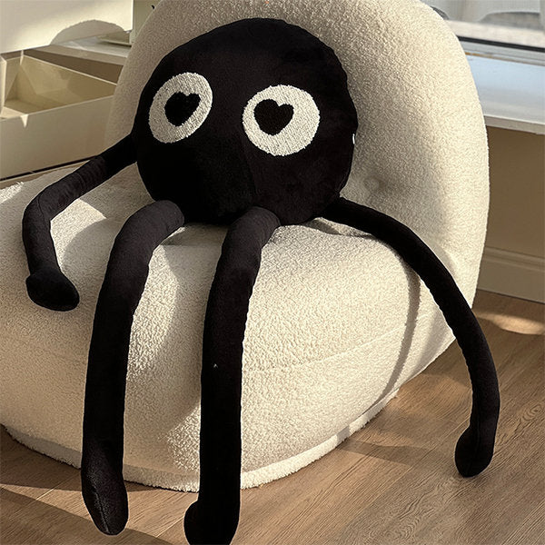 Cute Black Pillow - Plush - Long Legs Design