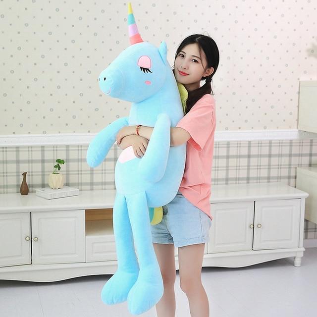 Cute Big Soft Unicorn Stuffed Plush Toys - juwas.com online store