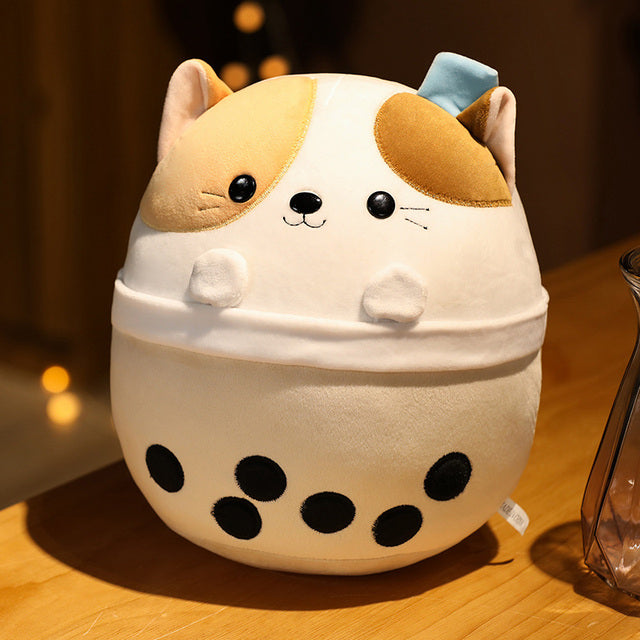 Cartoon Milk Tea Stuffed Toy