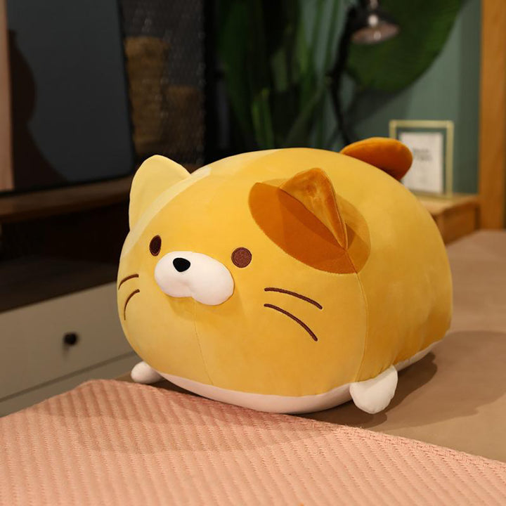 Adorable Chubby Cat Plush Toy