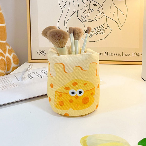 Cheese Pencil Holder